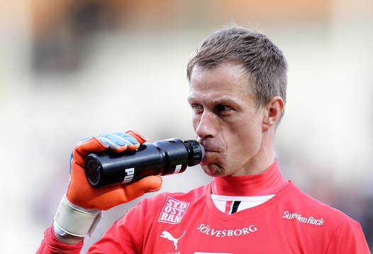 Mjällbys målvakt Mattias Asper