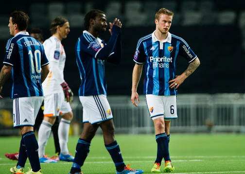 Djurgårdens Aleksander Faltsetas deppar