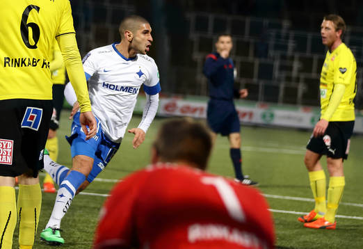 Norrköpings Rawez Lawan jublar