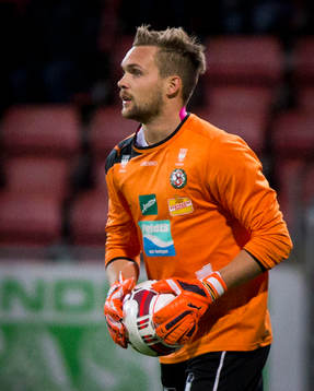Örebros målvakt Oscar Jansson