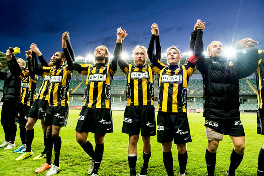 Häcken tackar fansen