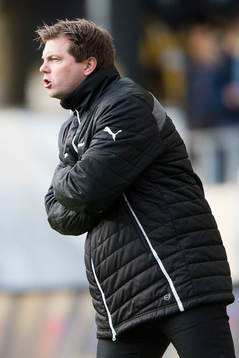 Halmstads tränare Jens Gustafsson