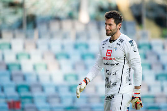 Halmstads målvakt Stojan Lukic