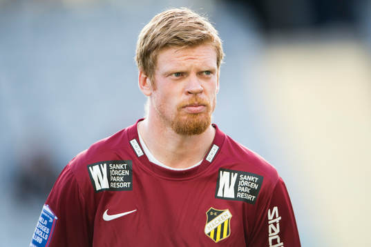 Häckens målvakt Christoffer Källqvist