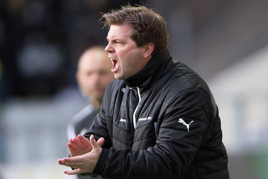 Halmstads tränare Jens Gustafsson