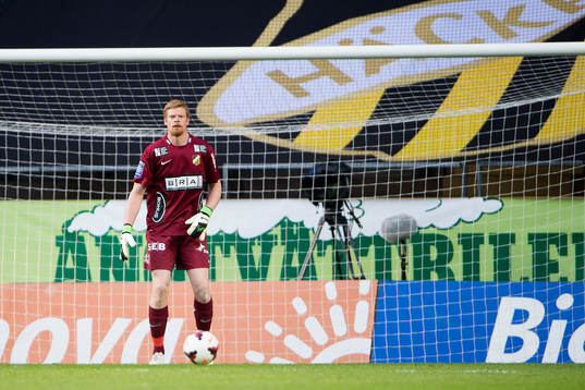 Häckens målvakt Christoffer Källqvist