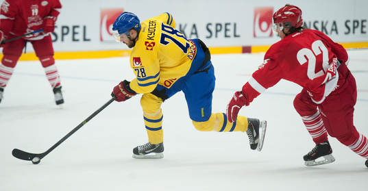 Bläddra bland fler bilder av Ishockey, Sverige - Danmark