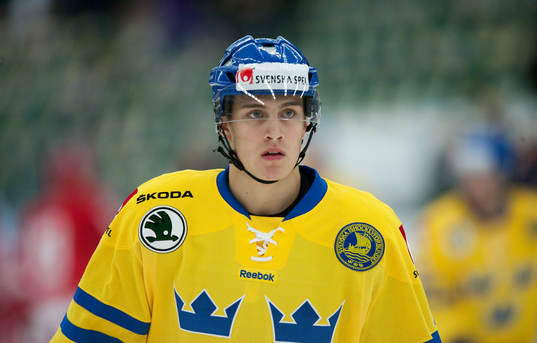 i ishockeylandskampen mellan Sverige och Danmark i
