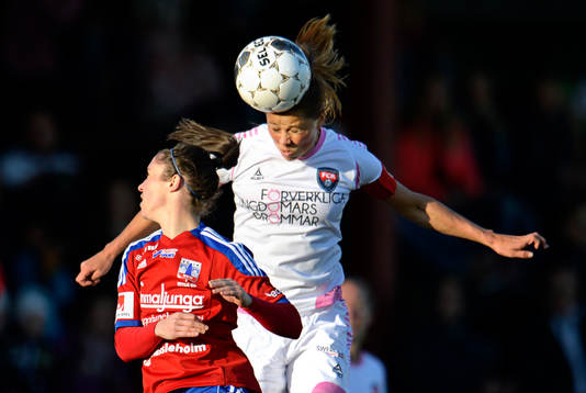 Vittsjös Jane Ross i nickduell med Rosengårds Sara Björk