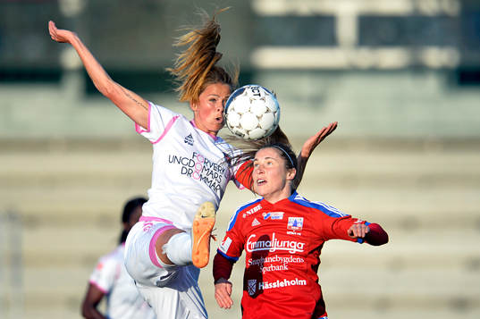 Rosengårds Sara Björk Gunnarsdottir och Vittsjös Jane