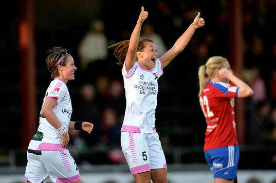 Rosengårds Alexandra Riley jublar