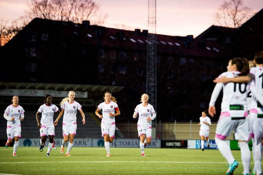 Rosengårds Lina Nilsson, Anita Asante, Amanda Ilestedt,