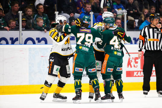 Skellefteås Pierre-Edouard Bellemare i bråk Färjestads