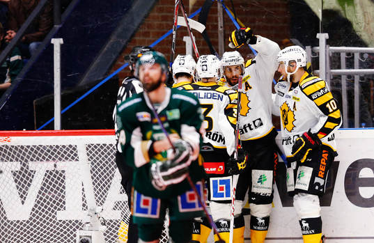 Skellefteås Pierre-Edouard Bellemare jublar