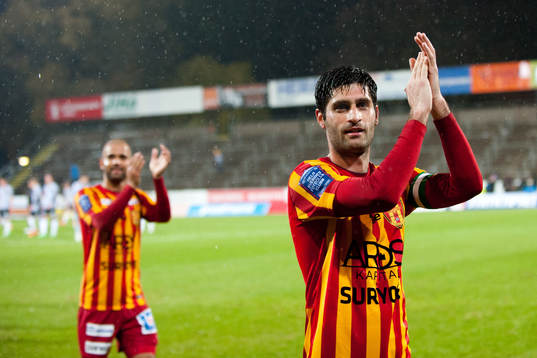 Syrianskas spelare jublar