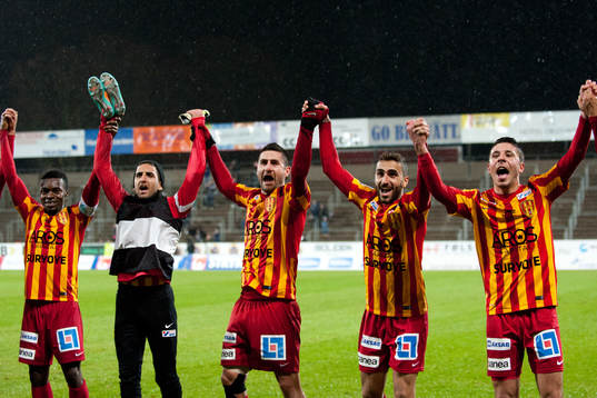 Syrianskas spelare jublar