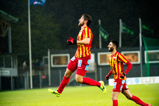 Syrianskas Nikola Grubjesic jublar