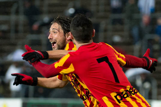 Syrianskas Nikola Grubjesic jublar