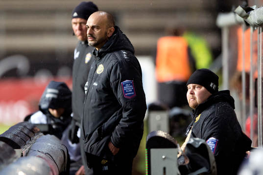 Elfsborgs tränare Jan Mian och manager Klas Ingesson