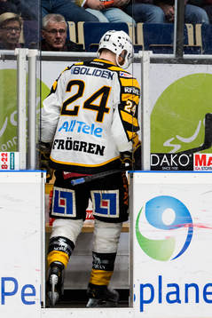 Skellefteås Jonas Frögren blir utvisad