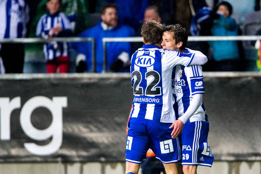 IFK Göteborgs Lasse Vibe jublar