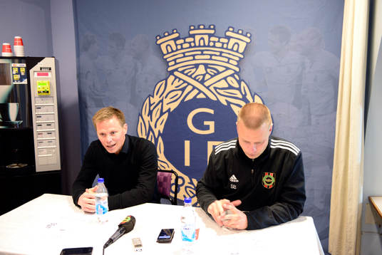 Roger Sandberg, Tränare Gefle och Stefan Billborn,