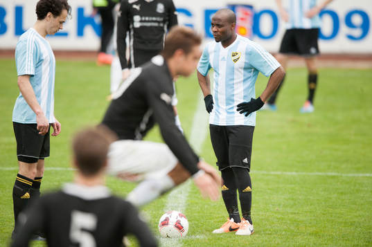 Avspark i matchen i div. 111 mellan Sölvesborg och IFK