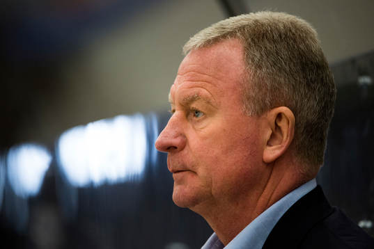 Danmarks förbundskapten Jan Karlsson