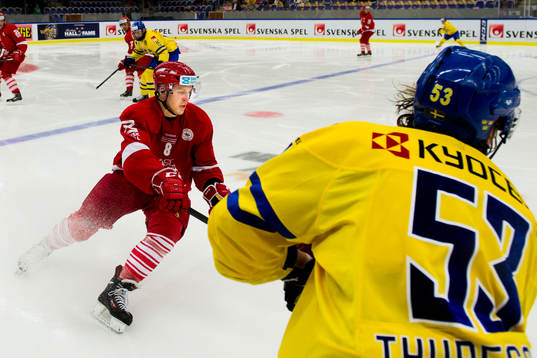 Sveriges Andreas Thuresson och Danmarks Fredrik Storm