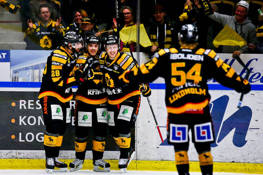 Skellefteås Oskar Sundqvist, Viktor Arvidsson, Johan Alm