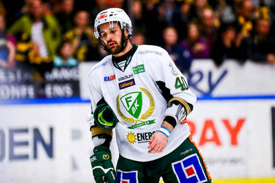 Färjestads Niklas Arell deppar