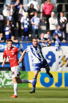 IFK Göteborgs Jakob Johansson och Kalmars David Elm
