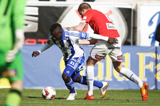IFK Göteborgs Malick Mané och Kalmars Marcus Nilsson