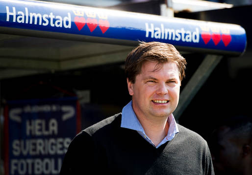 Halmstads tränare Jens Gustafsson