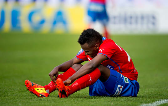 Helsingborgs David Accam deppar