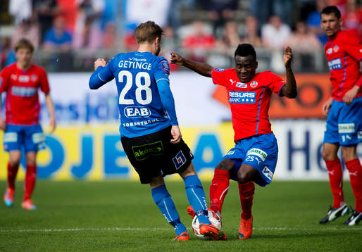 Ett hopslag mellan Halmstads Jesper Westerberg och