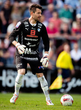 Halmstads målvakt Stojan Lukic