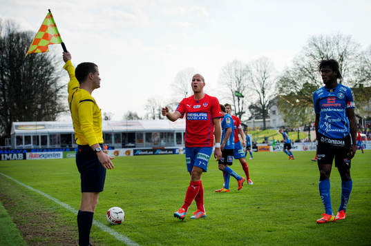 Helsingborgs Mattias Lindström håller inte med