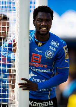 Halmstads King Osei Gyan