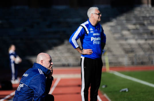 Djurgårdens tränare Tony Svärd och huvudtränare