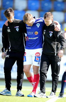 Åtvidabergs Daniel Hallingström skadad