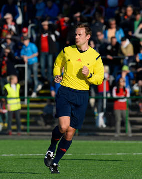 Match domaren Kristoffer Karlsson