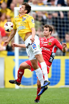 Falkenbergs Andrés Thorleifsson och Elfsborgs Henning