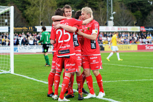 Elfsborgs spelare firar