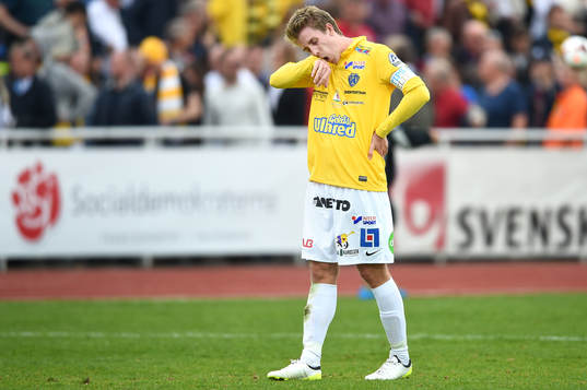 Falkenbergs Adam Eriksson deppar