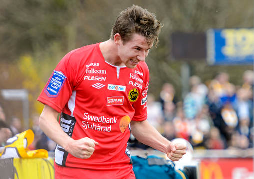 Elfsborgs Marcus Rohdén firar