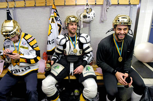 Skellefteås Joakim Lindström och Pierre-Edouard Bellemare