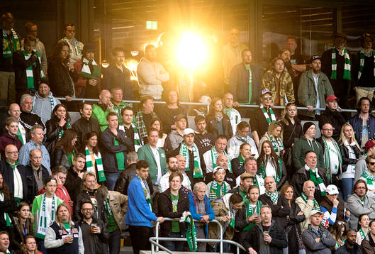 under fotbollsmatchen i Superettan mellan Hammarby och
