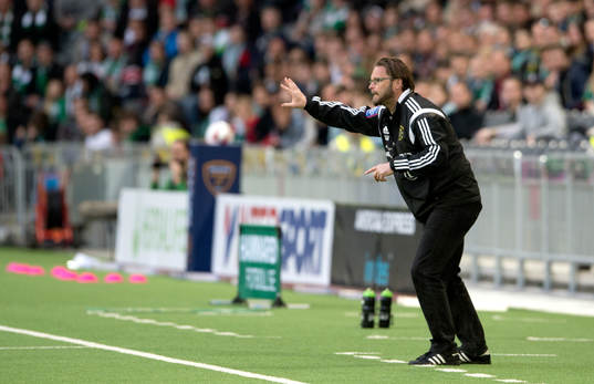 Ängelholms tränare Joakim Persson