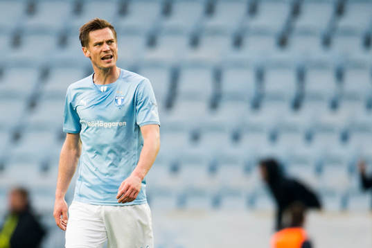 Malmö FFs Markus Rosenberg reagerar
